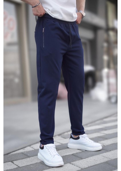 Lacivert Fermuar Detaylı Erkek Pantolon 6520 fiyatları