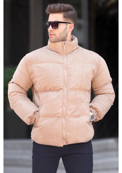 Camel Nubuk Erkek Şişme Mont - 6802 fiyatları