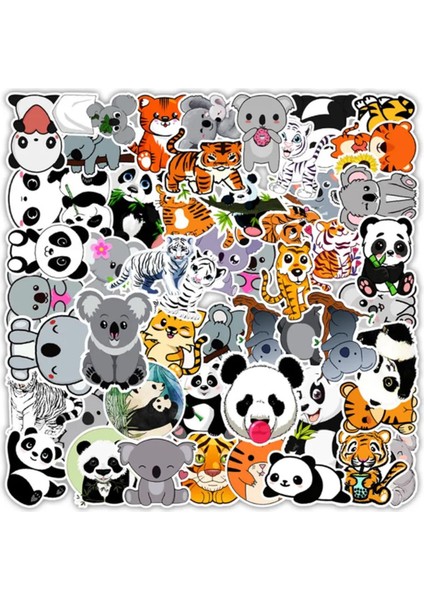 25'li Su Geçirmez Opak Sticker Seri : 20