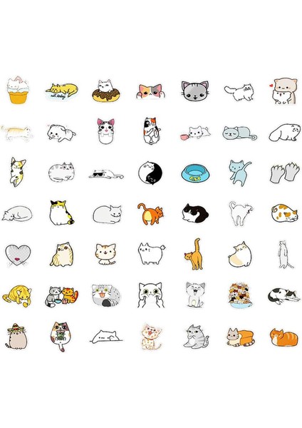 25'li Su Geçirmez Opak Sticker Seri : 3 fiyatları