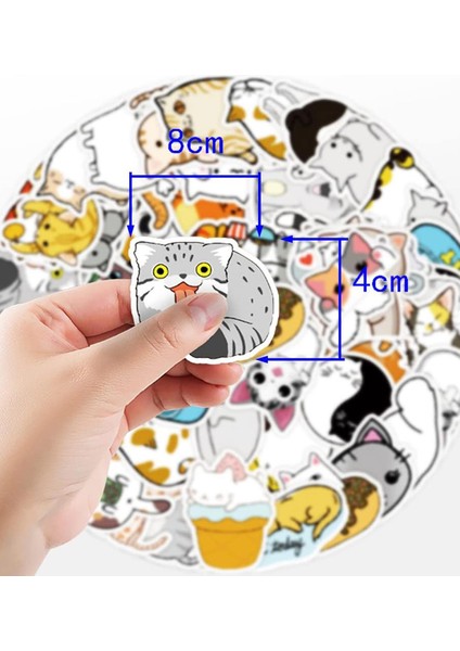 25'li Su Geçirmez Opak Sticker Seri : 3 fırsatları