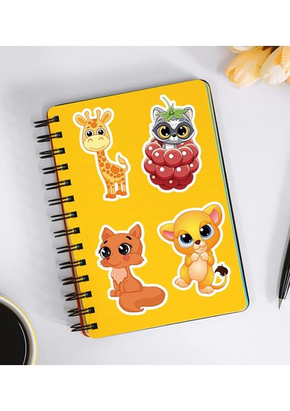 25'li Su Geçirmez Opak Sticker Seri : 14 modelleri