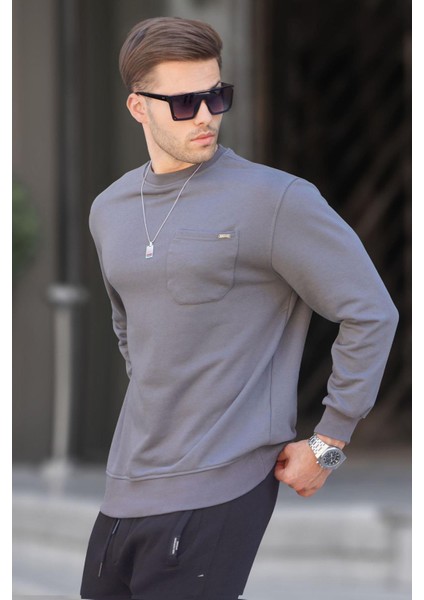 Füme Regular Fit Basic Sweatshirt 6136 fiyatları