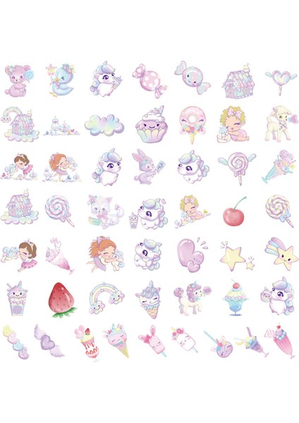 25'li Su Geçirmez Opak Sticker Seri : 21 fırsatları