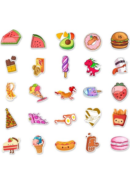 25'li Su Geçirmez Opak Sticker Seri : 22 fiyatları