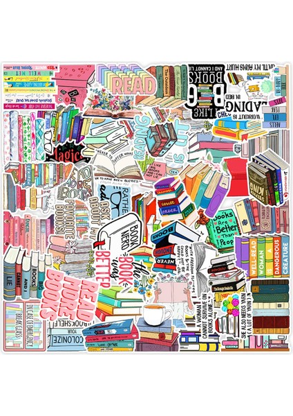 25'li Su Geçirmez Opak Sticker Seri : 6 fiyatları