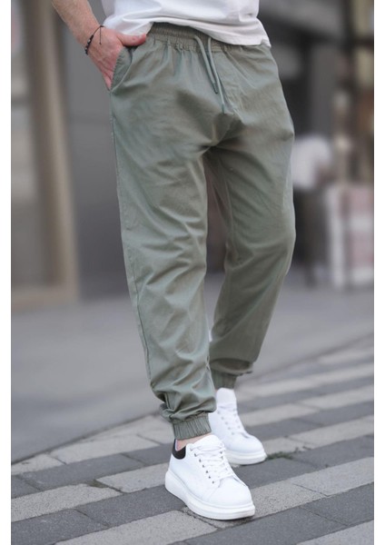 Mint Yeşili Relaxed Jogger Pantolon 6853