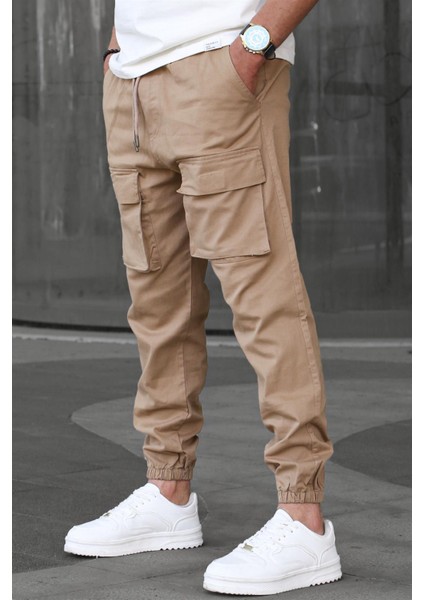 Camel Kargo Cep Erkek Jogger Pantolon 6812 fiyatları