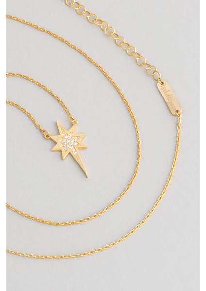 Işıldayan Bff 18 Ayar Sarı Altın Kaplama 49 cm Gümüş Arkadaş Kolyesi modelleri