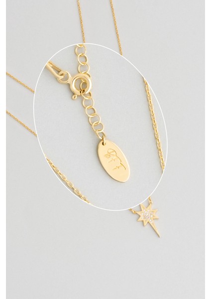 Işıldayan Bff 18 Ayar Sarı Altın Kaplama 49 cm Gümüş Arkadaş Kolyesi fırsatları