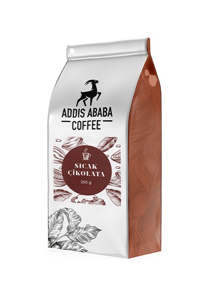 Addis Ababa Coffee Sıcak Çikolata 250 Gr. ( %100 Şeker Pancarı kullanıldı )