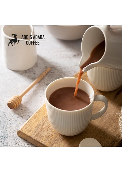 Addis Ababa Coffee Sıcak Çikolata 250 Gr. ( %100 Şeker Pancarı kullanıldı )