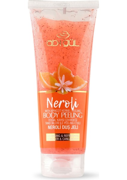 Neroli Body Peeling Doğal Kayısı Çekirdeği Tanecikleri (250 Ml)