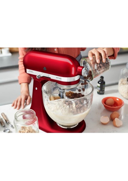 Kitchenaid 5KSM185PSECA Artisan 4.8 Lt Mutfak Şefi - Candy Apple