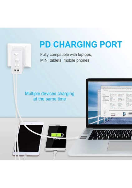 20W Ingiltere Tak 48W 4 USB Tip C Hızlı Şarj 3.0 Güç Adaptörü iPhone 13 12 11 Pro Xr x Xs Max 8 iPad Hızlı Şarj Duvar Seyahat Pd Şarj Cihazı (Yurt Dışından) indirimleri