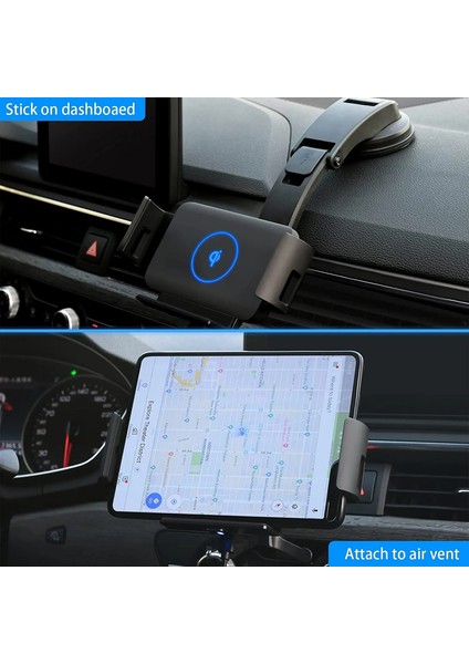 S15 Araç Şarj Cihazı ile 15W Otomatik Sıkma Araç Kablosuz Şarj Cihazı Samsung Galaxy Z Fold 3 2 NOTE20 S20 iPhone 13 12 11 Hava Firar Dağı Telefon Tutucu (Yurt Dışından) fırsatları