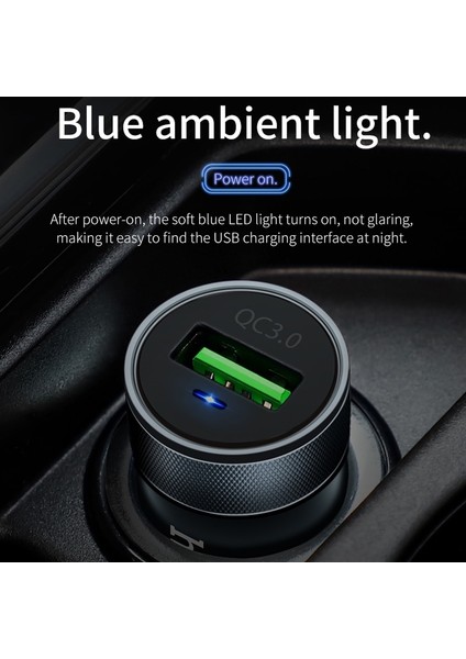 Kırmızı Hoco Hızlı Şarj 3.0 Mini USB Araç Şarj Cihazı Xiaomi Mi 9 iPhone Huawei P30 Samsung Qc 3.0 3A Hızlı Şarj Cihazı Araç Şarj Adaptörü (Yurt Dışından) indirimleri