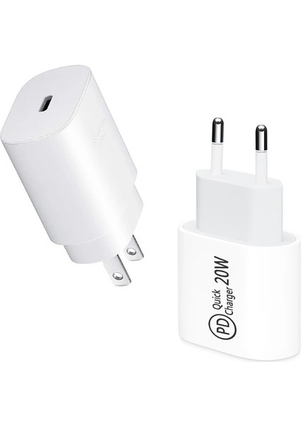 Ab Fişi 20W Hızlı Şarj Pd USB C Şarj Cihazı Apple iPhone 13 12 11 Pro Max Samsung Xiaomi Güç Adaptörü Ingıltere Ab Tak Pd Tipi C Bağlantı Noktası (Yurt Dışından) modelleri