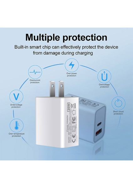 Abd Fiş Tipi C Bağlantı Noktası Siyah 20 W Pd USB C Şarj Cihazı iPhone x 7 8 9 13 Pro Max 12 Mini 11 Hızlı Şarj Cihazı Tip C Samsung Xiaomi 11 Hızlı Şarj Adaptörü (Yurt Dışından) indirimleri