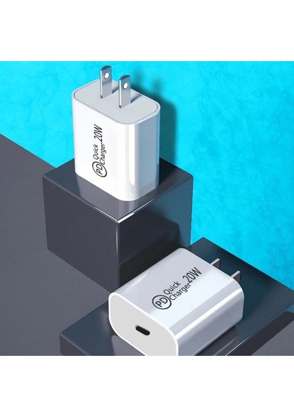 1m C2L USB C Duvar Şarj Cihazı, 20W Hızlı Şarj Bloğu, Pd Bağlantı Noktası Çift 20W, iPhone 13/12 Pro Max Için Güç Adaptörü, Galaxy S21 Xiaomi (Yurt Dışından) fiyatları