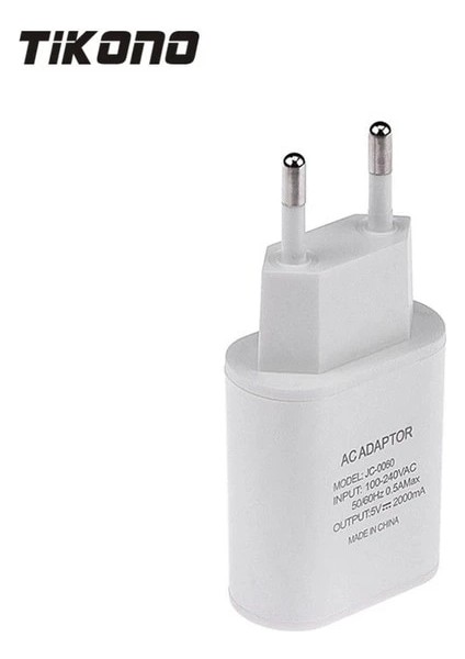Beyaz En Kaliteli 5 V 2A Ab Tak USB Hızlı Şarj Cihazı Cep Telefonu Duvar Seyahat Güç Adaptörü iPhone 6 6 S 7 Artı Samsung S7EDGE Xiaomi (Yurt Dışından)