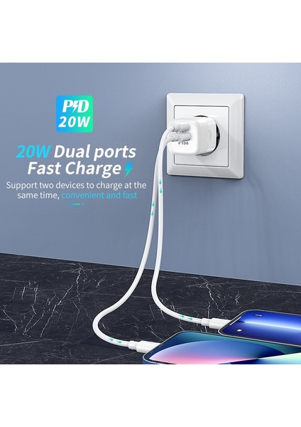 Abd Tak Siyah Kuulaa 20W USB C Şarj Cihazı Gan Type C Pd Hızlı Şarj iPhone 14 13 12 Pro Max Xs Samsung iPad Pro Air 2020 Için iPad Mini 2021 (Yurt Dışından) fırsatları