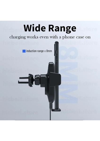 Stil 6 15W Kablosuz Araç Şarj Cihazı Telefon Tutucu iPhone Için Kablosuz Şarj Araç Indüksiyon Şarj Cihazı iPhone 12 Se 11 8 Samsung S20 Için Montaj (Yurt Dışından) fırsatları
