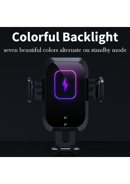 Stil 6 15W Kablosuz Araç Şarj Cihazı Telefon Tutucu iPhone Için Kablosuz Şarj Araç Indüksiyon Şarj Cihazı iPhone 12 Se 11 8 Samsung S20 Için Montaj (Yurt Dışından) indirimleri