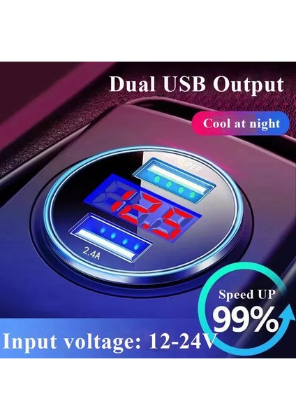 22.5W Şarj Cihazı Süper Hızlı Şarj USB Araç Şarj Cihazı 120W Çift Bağlantı Noktalı Hızlı Şarj iPhone 13 12 11 Pro Max 7 8 Samsung Oneplus Xiaomi Huawei (Yurt Dışından) fiyatları