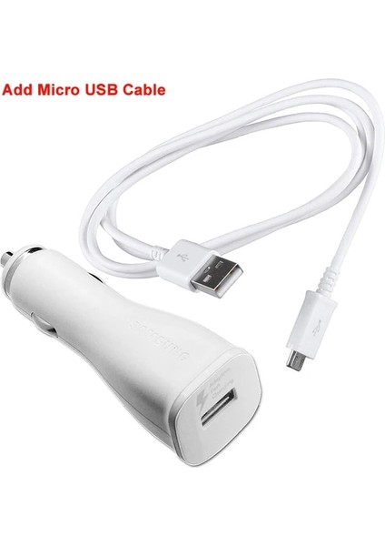 Mikro USB Kablosu Ekleyin Samsung Araç Şarj Cihazı Hızlı Şarj Adaptörü Mikro C Tipi Kablo Galaxy Z Flip Fold 2 3 A50 A70 A31 A41 A51 A71 A32 A82 Not 8 9 5 (Yurt Dışından)