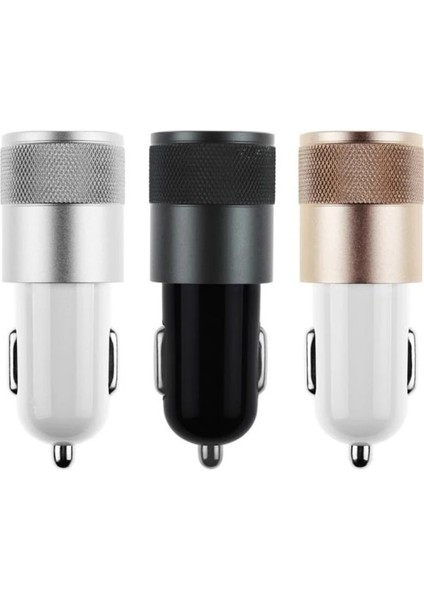 Tüm Siyah Rainwayer Çift USB Araç Şarj Cihazı 3.1A Hızlı Şarj Çakmak Evrensel Akıllı Şarj Soketi Adaptörü Tablet Telefon Şarj Cihazı (Yurt Dışından) fiyatları