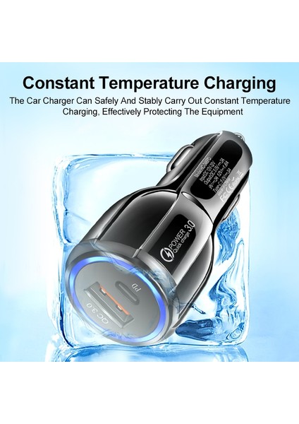 Beyaz 3A USB Araç Şarj Cihazı Tip C Pd Qc Hızlı Şarj Telefon Adaptörü iPhone 13 12 11 Pro Max 8 Xiaomi Samsung S21 S20 S10 S9 (Yurt Dışından) fırsatları