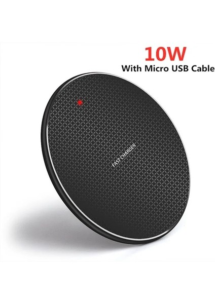 10W Mikro USB Pad Fdgao 15W Kablosuz Şarj Standı IPHONE14 13 12 11 x Xs 8 Xr Samsung S22 S21 S20 Telefon Hızlı Şarj Standı Istasyonu (Yurt Dışından)