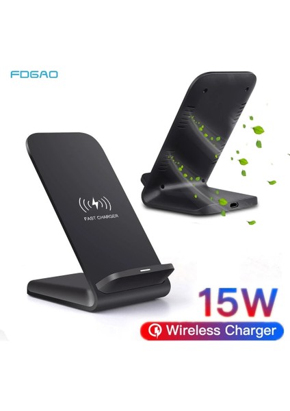 10W Mikro USB Pad Fdgao 15W Kablosuz Şarj Standı IPHONE14 13 12 11 x Xs 8 Xr Samsung S22 S21 S20 Telefon Hızlı Şarj Standı Istasyonu (Yurt Dışından) fırsatları