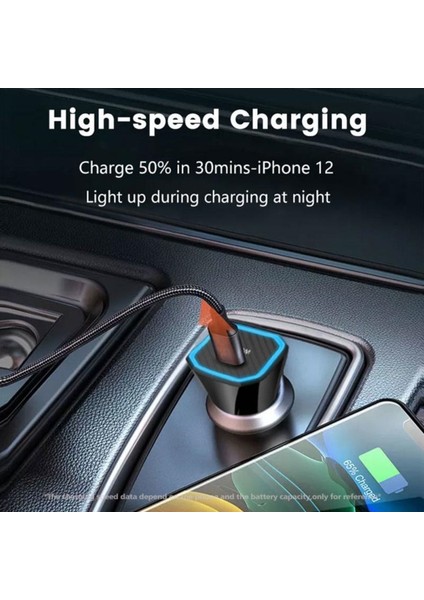 1 M Tip C Kablo iphone Telefon Adaptörü 20 W Pd Araç Şarj Cihazı Qc 3.0 Hızlı Şarj Tip C USB Kablosu Samsung Galaxy S8 S20 S22 Ultra A51 A73 5g (Yurt Dışından) indirimleri