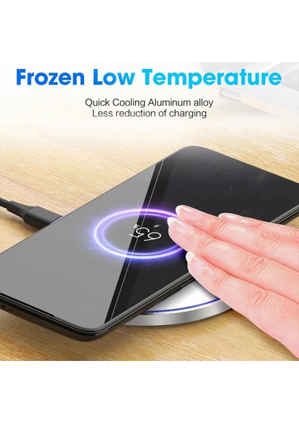 15W Siyah 30W Hızlı Kablosuz Şarj Aleti Pedi Samsung S21 S20 S10 Tipi USB Hızlı Indüksiyon Şarj iPhone 14 13 12 11 Pro 8 x Xs Xr Max (Yurt Dışından) fırsatları
