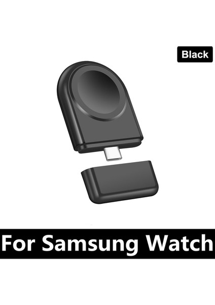 Izle Şarj Cihazı Siyah 2 In 1 Kablosuz Şarj Istasyonu Galaxy Izle 5 4 3 Aktif 2 1 25W Çift Hızlı Şarj Aleti Pedi Samsung S23/S22/21/20 Tomurcukları Pro (Yurt Dışından)