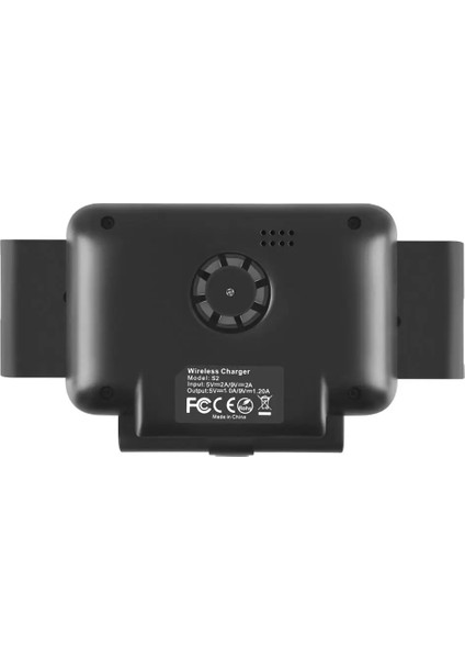 Araç Şarj Cihazı ile 10W Araç Kablosuz Şarj Cihazı Otomatik Sıkma Samsung Galaxy Fold Fold2 Not 10 9 S10 iPhone x 11 Max Huawei Mate x Telefon Tutucu (Yurt Dışından) modelleri