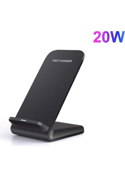 20W Max 30W Kablosuz Şarj Standı iPhone 13 12 11 Pro Xs Xr x 8 Samsung S22 S21 Ultra Xiaomi Hızlı Şarj Tutucu Telefon Şarj Cihazı (Yurt Dışından)