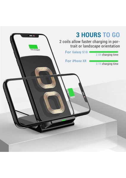 20W Max 30W Kablosuz Şarj Standı iPhone 13 12 11 Pro Xs Xr x 8 Samsung S22 S21 Ultra Xiaomi Hızlı Şarj Tutucu Telefon Şarj Cihazı (Yurt Dışından) fiyatları