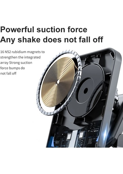 Beyaz 30W Hızlı Manyetik Kablosuz Şarj Cihazı Araba Hava Firar Telefon Tutucu Montajı Macsafe Kılıfı ile Uyumlu iPhone 12 13 Pro Mini Max (Yurt Dışından) fırsatları