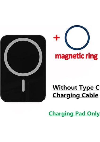 C Tipi Kablo Olmadan 100W Manyetik Araç Kablosuz Şarj Cihazları Hava Firar Telefon Tutucu Dağı iPhone 14 13 12 Pro Max Telefon Şarj Cihazı Hızlı Şarj Istasyonu (Yurt Dışından)