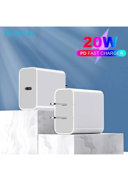 Au Fiş Tipi C Bağlantı Noktası Beyaz 20 W Pd USB C Şarj Cihazı iPhone x 7 8 9 13 Pro Max 12 Mini 11 Hızlı Şarj Cihazı Tip C Samsung Xiaomi 11 Hızlı Şarj Adaptörü (Yurt Dışından) fırsatları