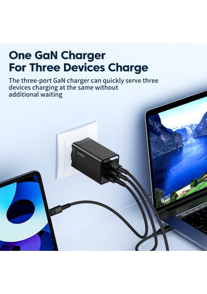 Abd Beyaz Kablo ile Toocki 65W Gan USB C Şarj Cihazı 67W Hızlı Şarj 4.0 3.0 Qc4.0 Qc Pd 3.0 Usb-C Tip C iPhone 14 13 Pro MacBook Için Hızlı USB Şarj Cihazı (Yurt Dışından) indirimleri