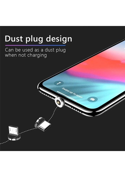 C Tipi Konnektör Telefon Dock Istasyonu USB Mikro Tip C Standı Kablosuz Şarj Tutucu iPhone Samsung Xiaomi Android Için Manyetik Hızlı Şarj Cihazı Beşiği (Yurt Dışından) modelleri