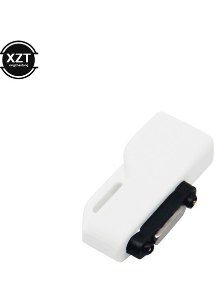 Sony Xperia Serisi Z3 Z3 Kompakt Z2, Z1, Z1 Kompakt Mini, Z3 Tablet Kompakt Için Beyaz Mikro Usb'den Manyetik Şarj Aleti Konnektör Adaptörü (Yurt Dışından) fiyatları