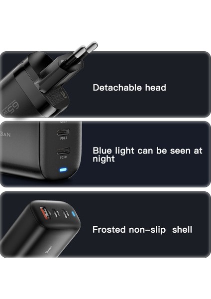 Kore Siyah A 2c Essager 65W Gan USB Tip C Şarj Cihazı Dizüstü Bilgisayar Pps 45W 25W Hızlı Şarj Samsung Qc3.0 Pd3.0 IPHONE14 13 Pro Telefon Chagers (Yurt Dışından) indirimleri