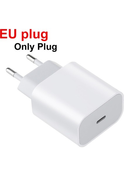 Beyaz Ab Ab Abd Tak 20W Pd Usb-C Güç Adaptörü Şarj Cihazı Hızlı iPhone Şarj Cihazı 13 12 11 Mini Pro Ipad Google Pixel 6 5 4 3 2 Rog 5 3 2 (Yurt Dışından)