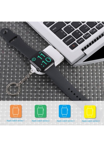 Beyaz Vıkefon Kablosuz Şarj Cihazı 2 In 1 Apple Watch Şarj Cihazı Için 4/3/2/1 Akıllı Hızlı Taşınabilir Kablosuz Manyetik Şarj Hızlı USB Şarj Cihazı (Yurt Dışından) fiyatları