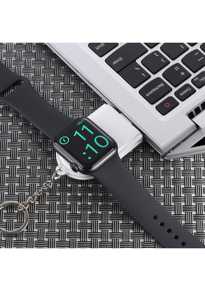 Beyaz Vıkefon Kablosuz Şarj Cihazı 2 In 1 Apple Watch Şarj Cihazı Için 4/3/2/1 Akıllı Hızlı Taşınabilir Kablosuz Manyetik Şarj Hızlı USB Şarj Cihazı (Yurt Dışından) indirimleri